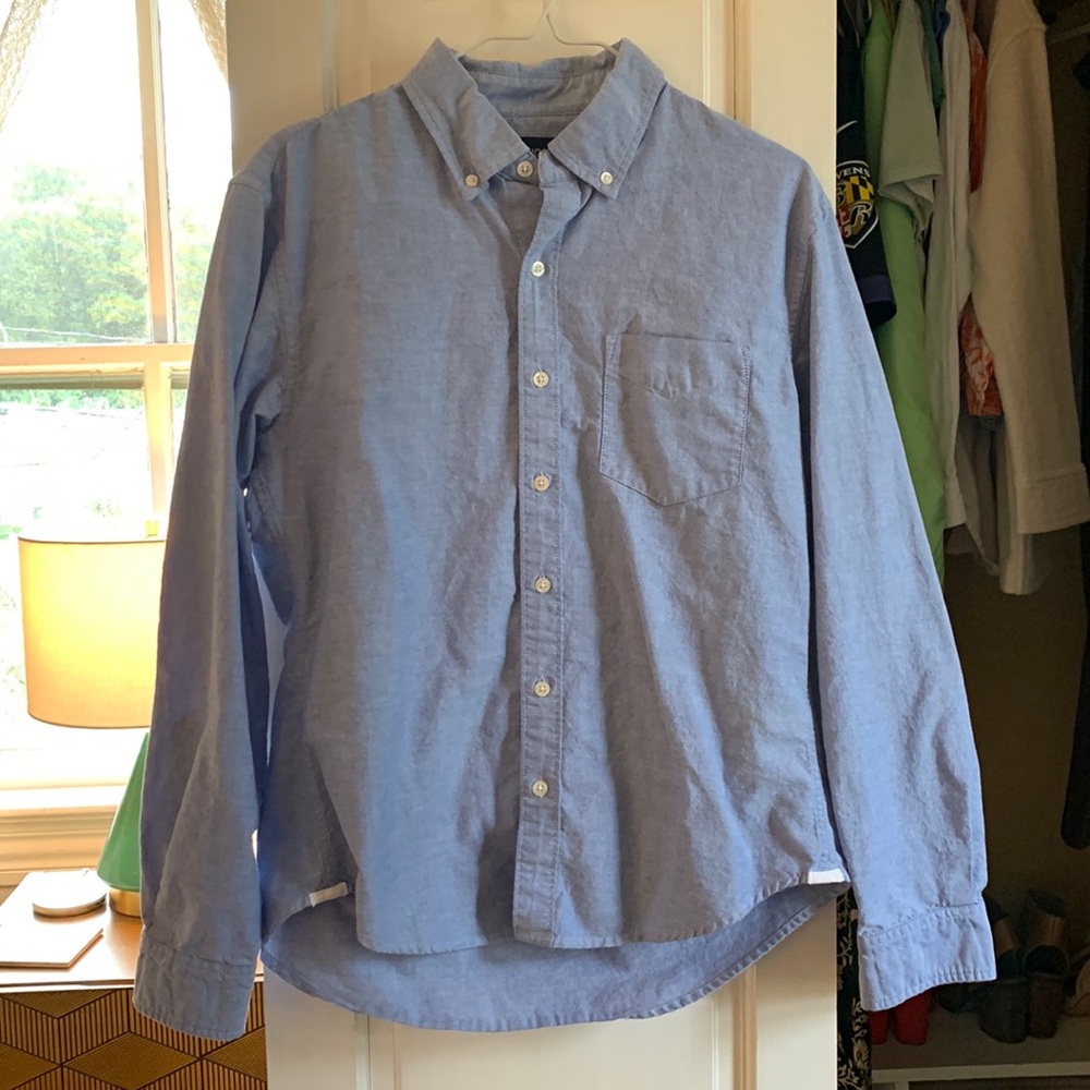 Men’s casual blue button-down - Bonobos